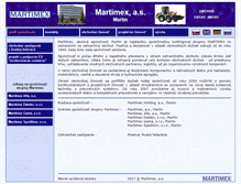 Tablet Screenshot of martimex.sk